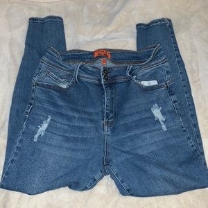 Brazilian booty lifting jeans